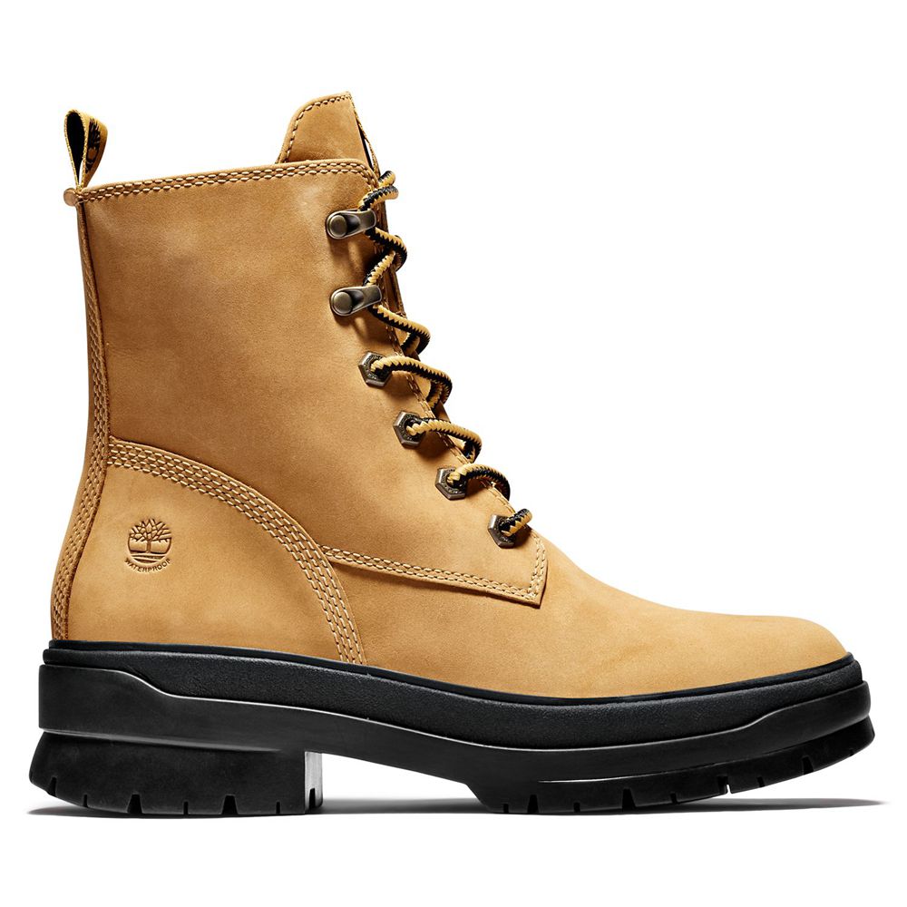 Botas Con Cordones Timberland Mujer Malynn Ek+ Waterproof Marrones/Negras - Chile KIM-914286